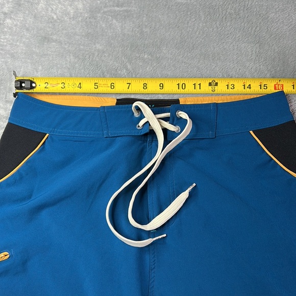 🎯🎉HP🎉 Level Six Boardshort Blue Size 30 No Lining - Picture 7 of 10